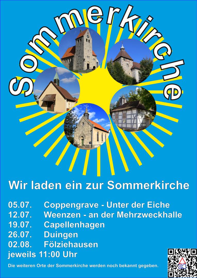 Abschluss der Sommerkirche in Fölziehausen