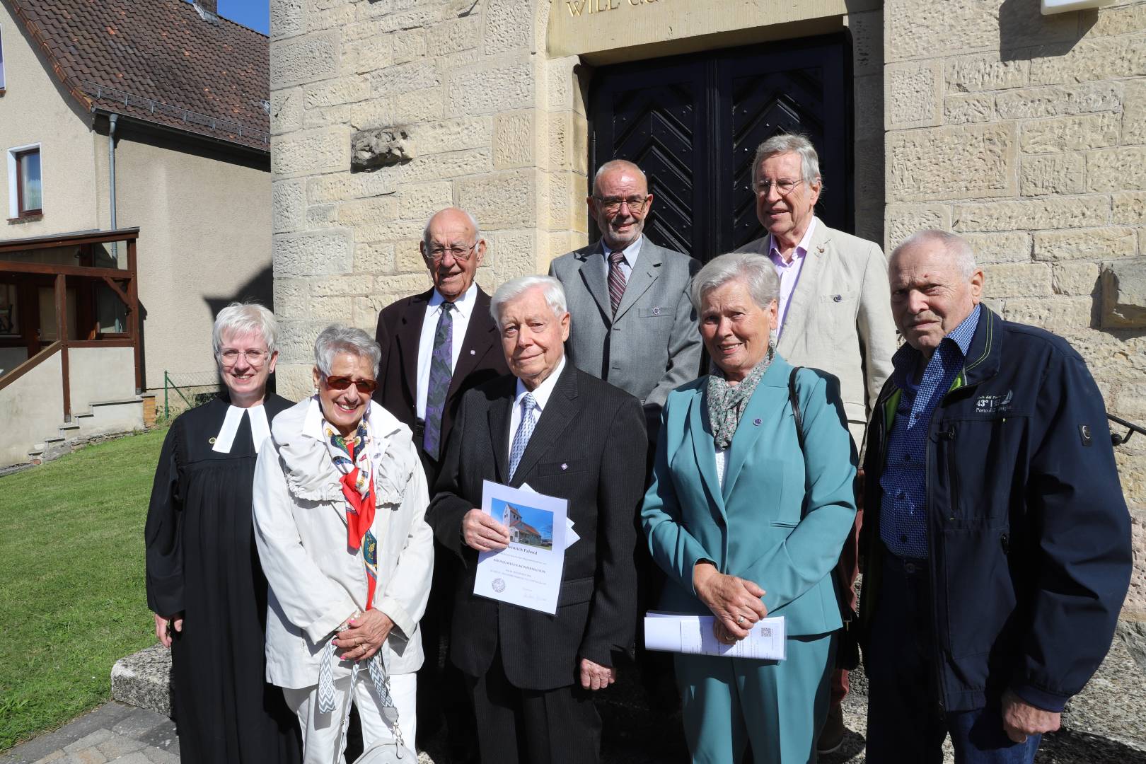 Unsere Jubilare(Kronjuwelen und Gnadene Konfirmation)