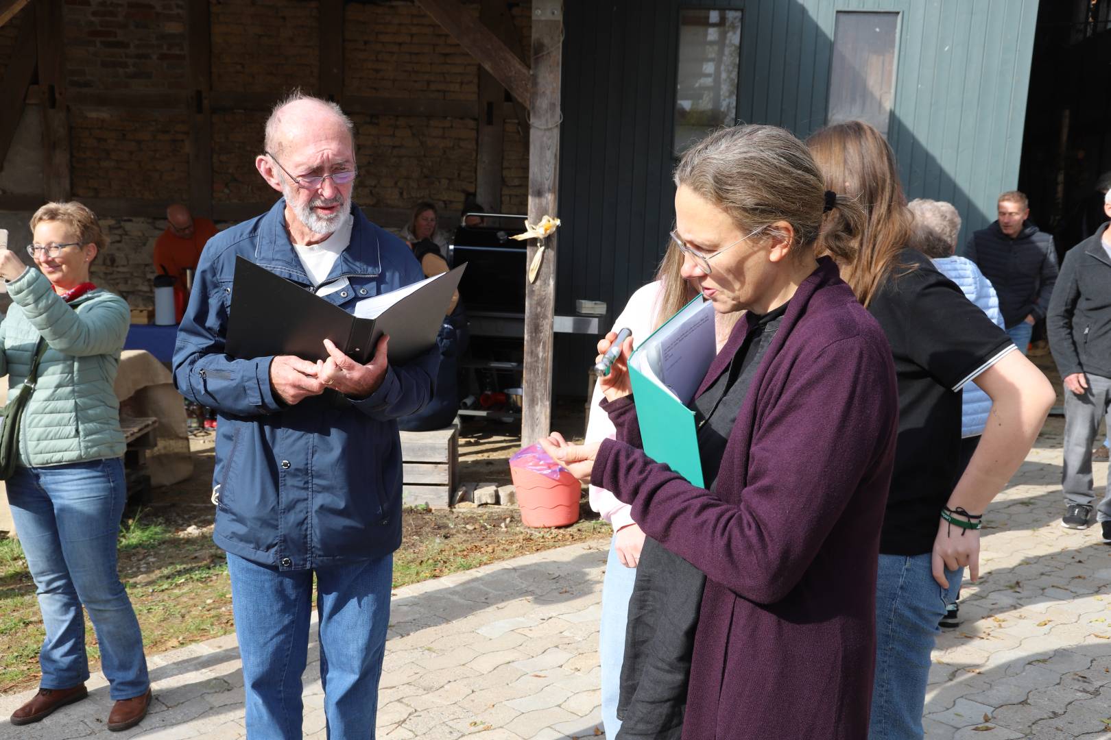 Ökumenisches Erntedankfest im Reitstall